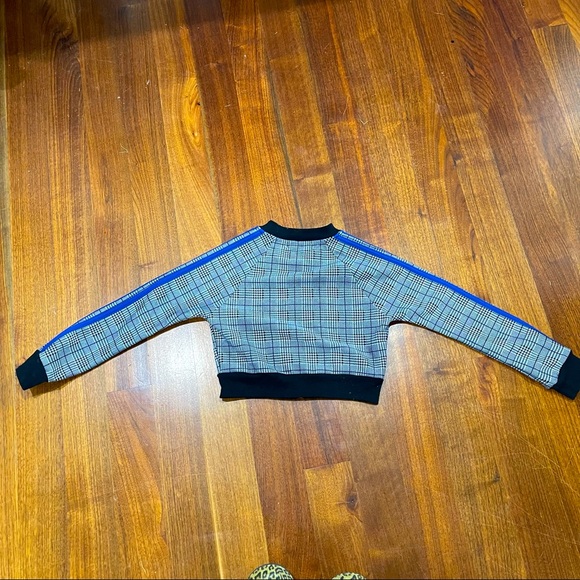 Zip Houndstooth Girls Jacket Size 7 - Picture 4 of 5